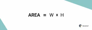 Calculating area of the bounding box