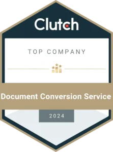 Top document conversion service company