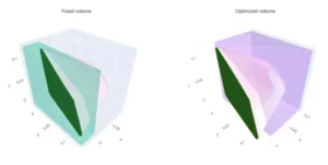 Example of generative design of a side mirror in a car