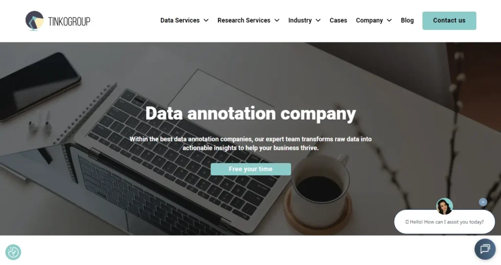 Tinkogroup Data Annotation Service Providers