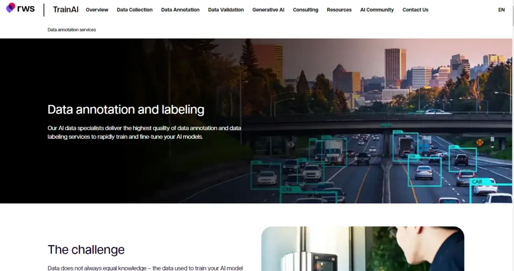 RWS AI Data Services (TrainAI)