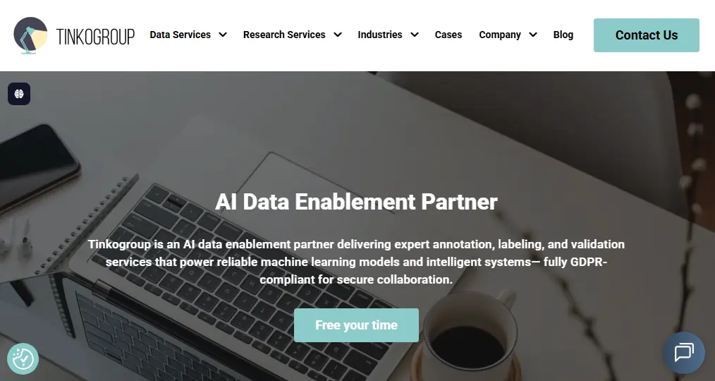 Top Human-in-the-Loop AI Service Providers – Tinkogroup AI data annotation and validation services