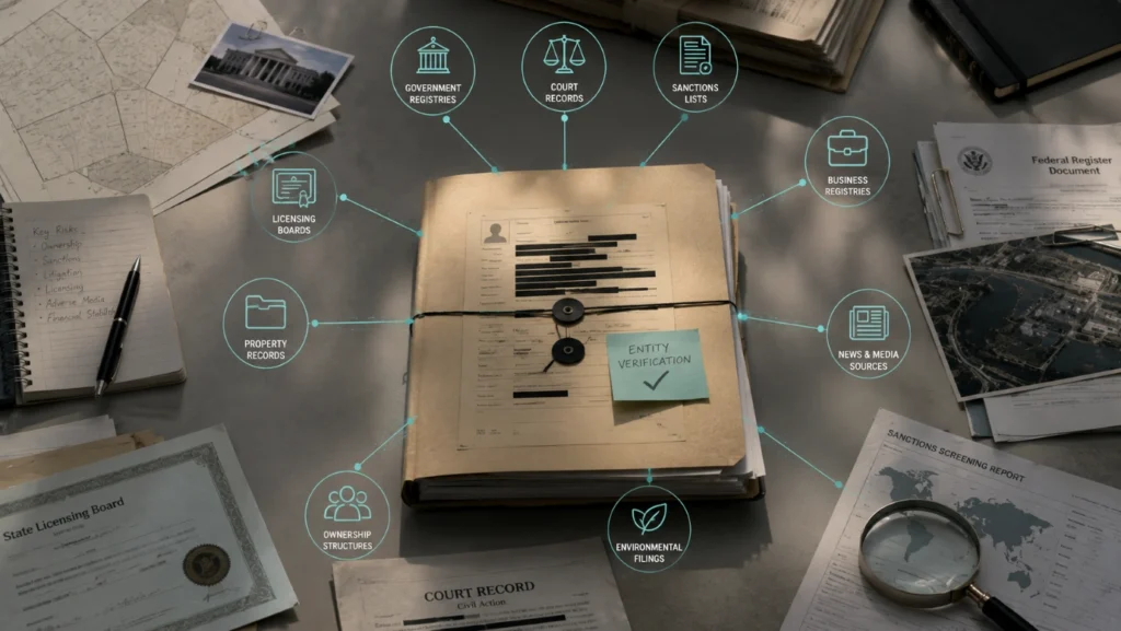 OSINT and Compliance Research for Regulated Industries: Insurance, Healthcare, and Utilities Picture