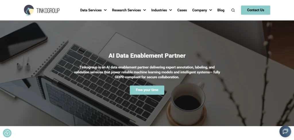 GDPR-Compliant Data Services Providers: Tinkogroup