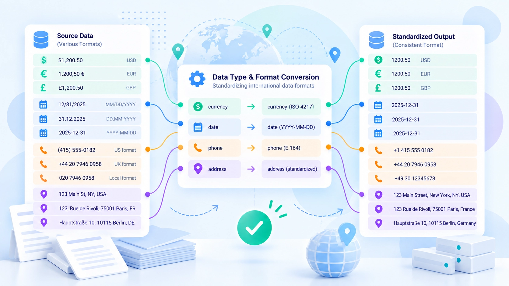 Data Type & Format Conversion